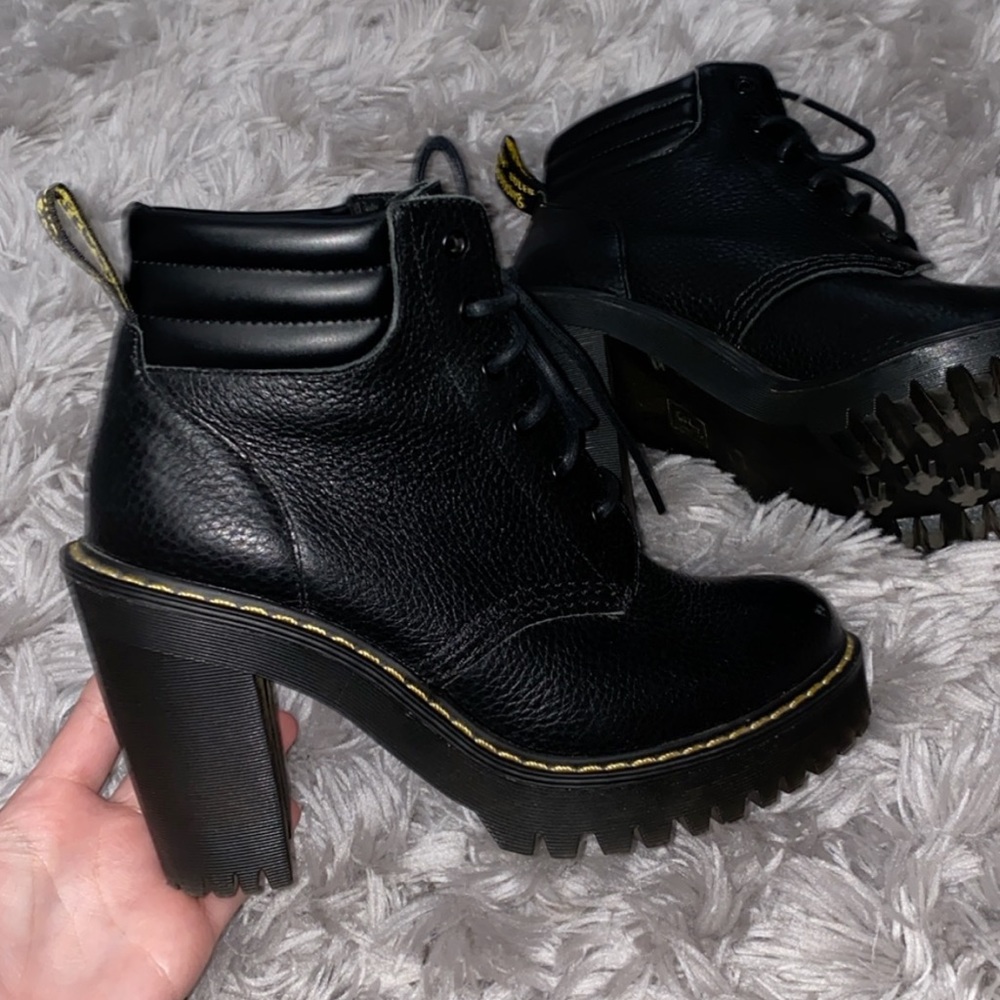 Black heeled Dr martens